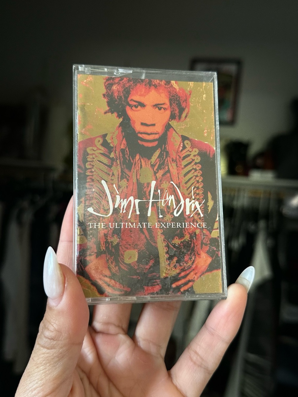 VINTAGE 1992 JIMI HENDRIX 'THE ULTIMATE EXPERIENCE' CASSETTE TAPE ALBUM